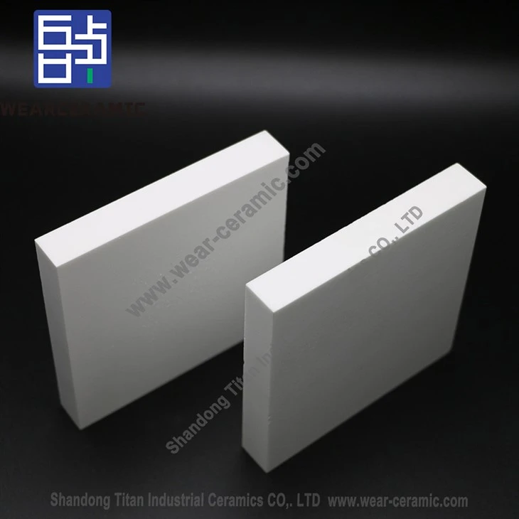 High Impact Resistance Zirconium Aluminum Ceramic Lining Plate