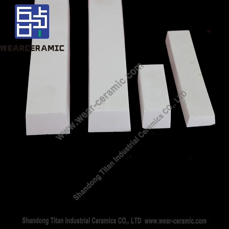 Trapezoidal Shaped ZTA Ceramic Wear Liners
